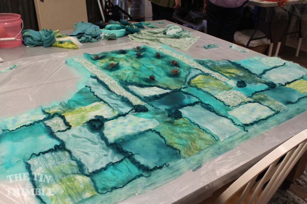 Felting Class with Carin Engen at The Tin Thimble