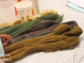 Assorted dyed fiber photo
