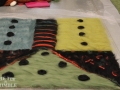 Wet felted carpet bag by student photo