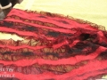 Nuno felted scarf by student photo