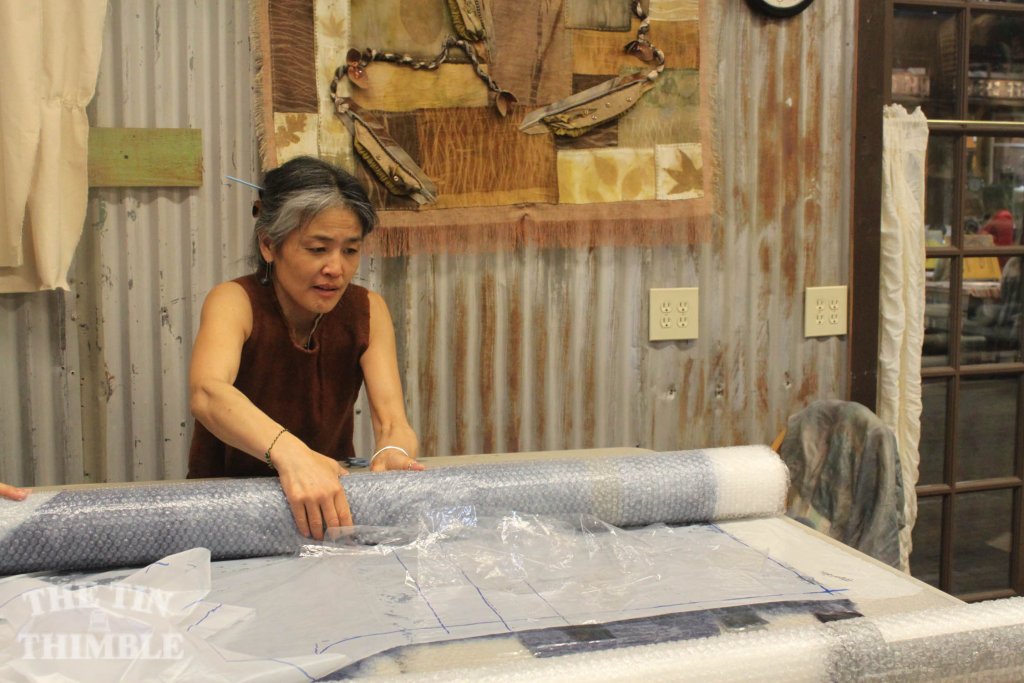 Leiko Uchiyama 2015 at The Tin Thimble