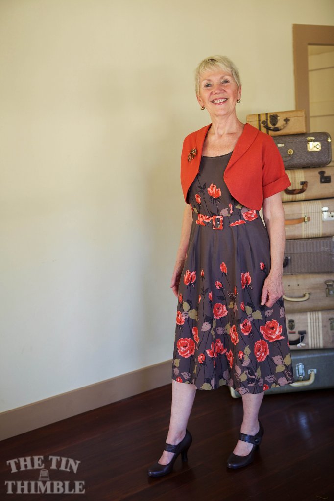 Handmade Dress and Jacket by Sharon Mansfield at The Tin Thimble