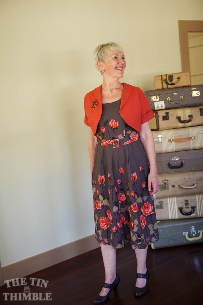 Handmade Dress and Jacket by Sharon Mansfield at The Tin Thimble