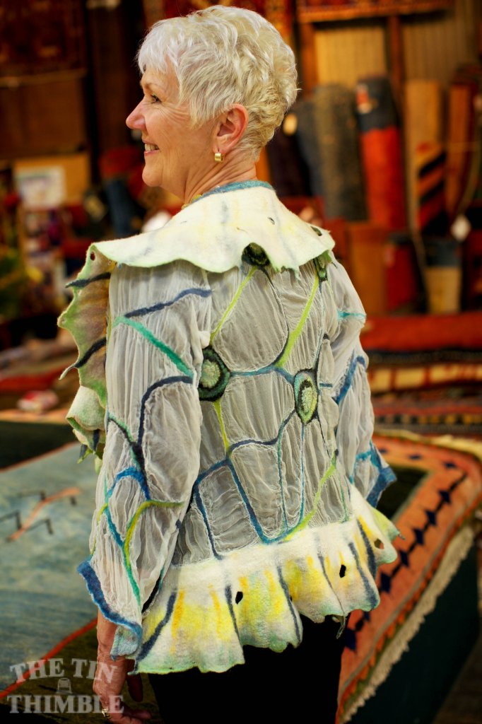Nuno Felted Jacket by Sharon Mansfield