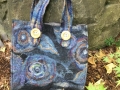 Wet Felted Carpet Bag by Sharon Mansfield