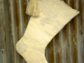 Wet Felted Christmas Stocking by Sharon Mansfield at The Tin Thimble