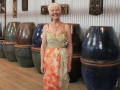 Nuno Felted, Botanical Dyed & Handmade Dress by Sharon Mansfield at The Tin Thimble