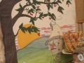 Hand Painted Storybook Backdrop by Sharon Mansfield at The Tin Thimble