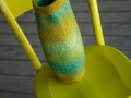 Wet Felted Vase by Sharon Mansfield at The Tin Thimble