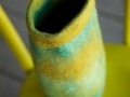 Wet Felted Vase by Sharon Mansfield at The Tin Thimble