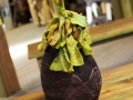 Wet Felted Eggplant by Sharon Mansfield at The Tin Thimble