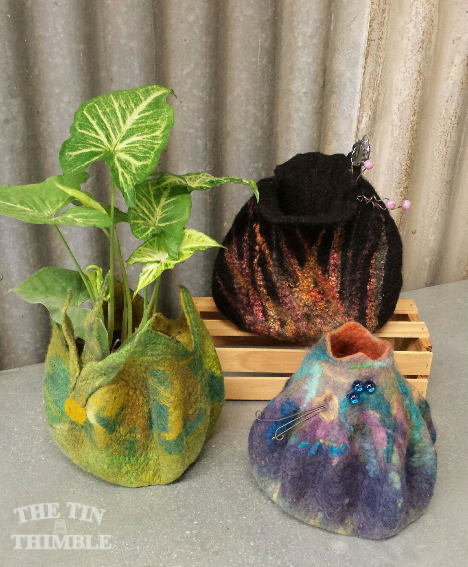 Felted Vessel Workshop at The Tin Thimble