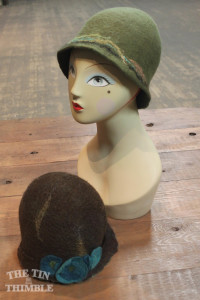 Level 2: Wet Felted Cloche Hat with Carin Engen @ The Tin Thimble | Loomis | California | United States