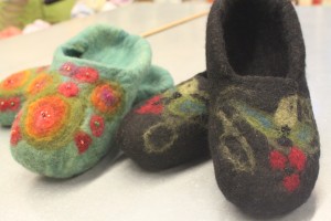 Wet Felted Clogs with Carin Engen @ The Tin Thimble | Loomis | California | United States