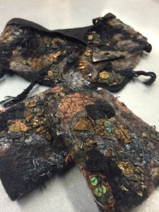 Level 2: Fabulous Felted Collaged Collars and Cuffs with Melissa Arnold @ The Tin Thimble | Loomis | California | United States