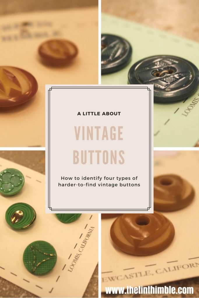A Little About Vintage Buttons