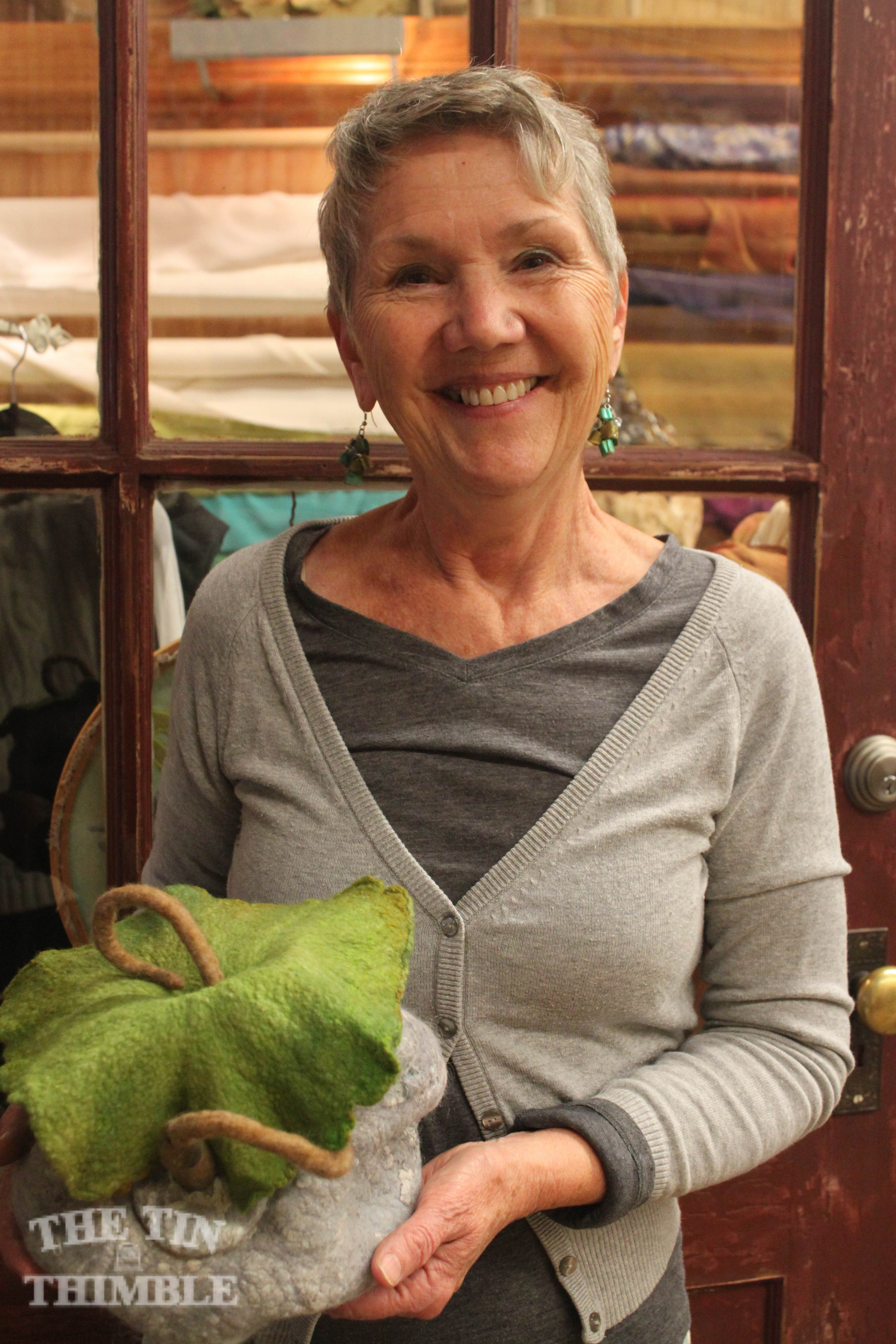 Sharon Mansfield: Fiber Artist & Owner at The Tin Thimble