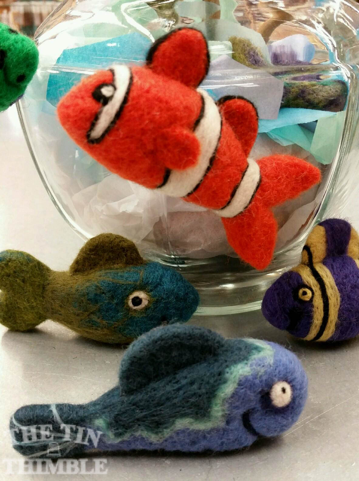 Needle Felted Fish with Nanette Scott