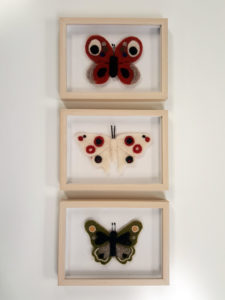 Level 1: Needle Felted Bee & Butterfly with Claire Impens @ Loomis | California | United States