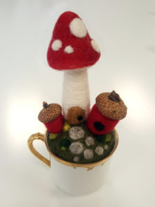 Level 1: Needle Felted Fairy Garden with Claire Impens @ Loomis | California | United States
