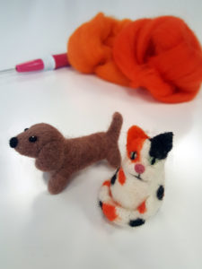 LEVEL 1: Needle Felted Cat & Dog with Claire Impens @ Loomis | California | United States