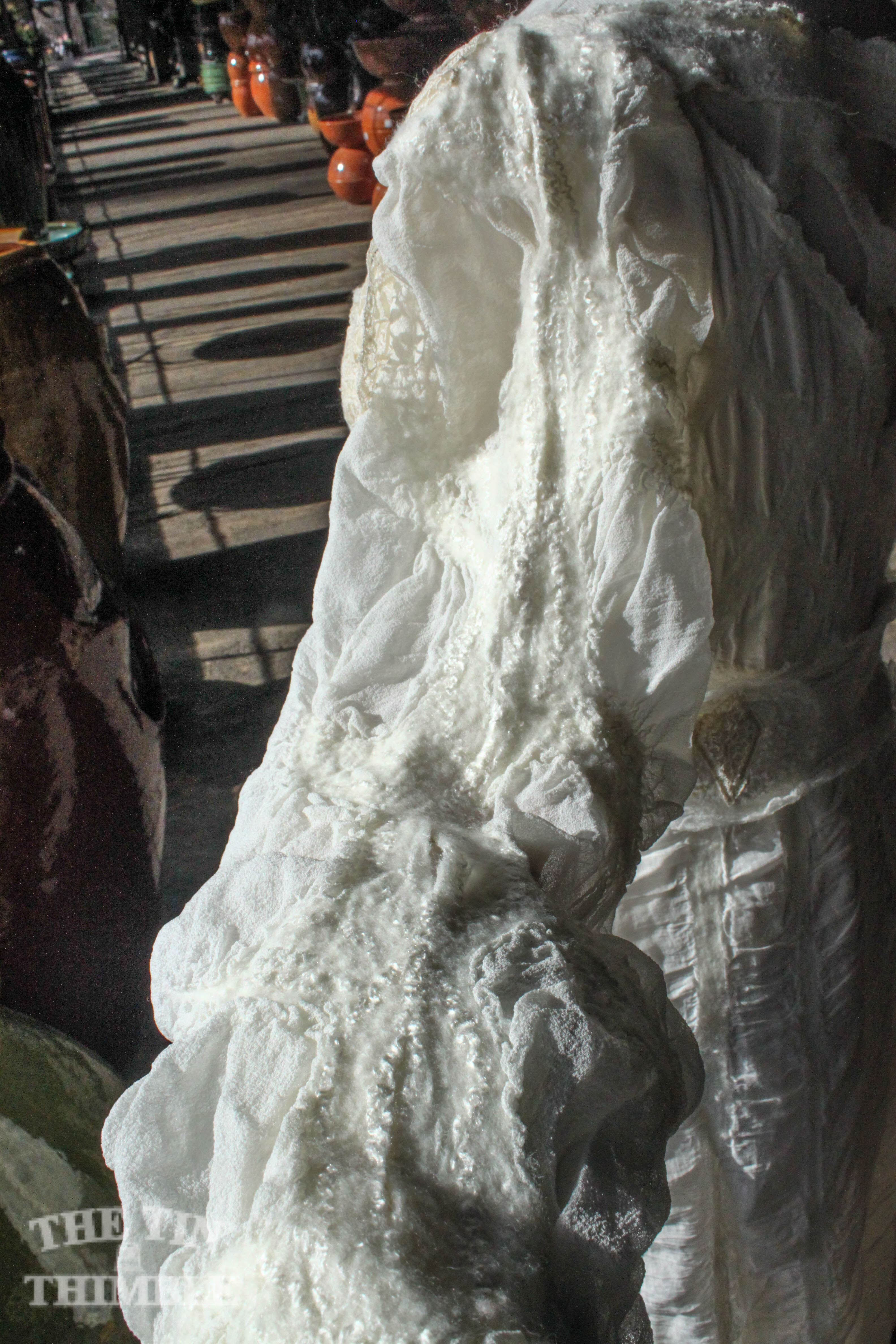 Felted Wedding Dress by Sharon Mansfield at The Tin Thimble