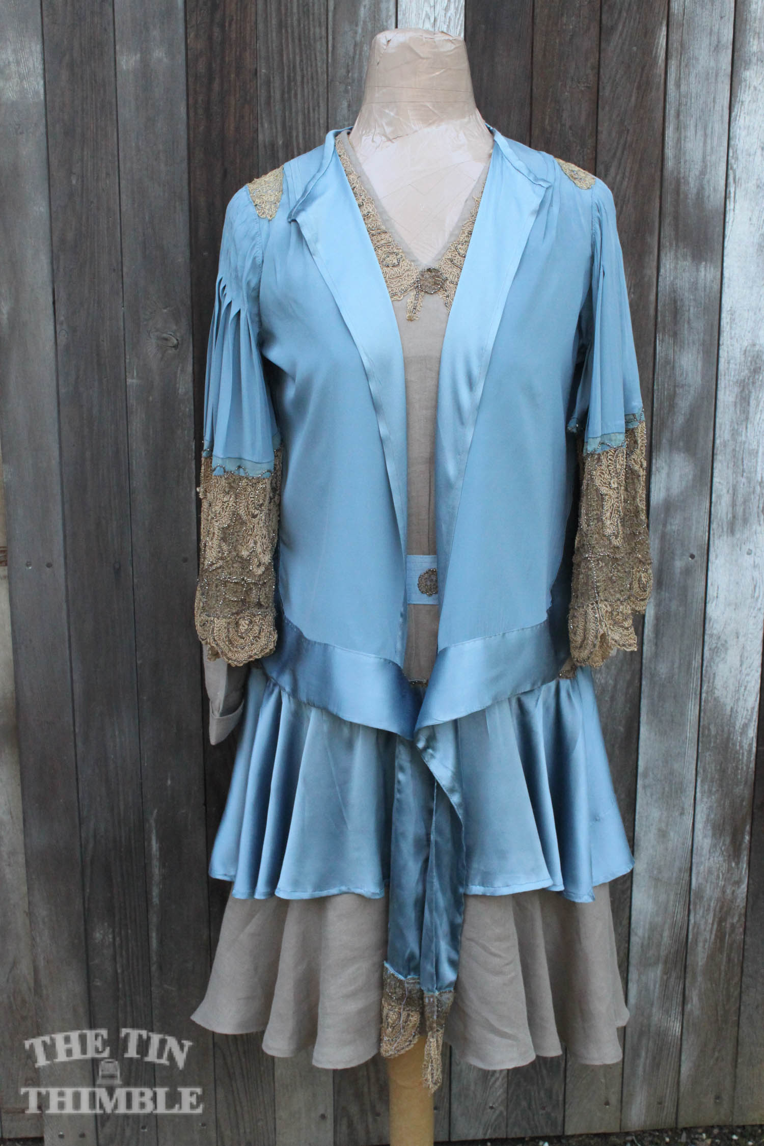 1920s Sewing Mother of Bride Dress