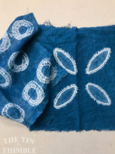 LEVEL 1: Shibori Stitching + Indigo Dye Dip - Private Lesson Only