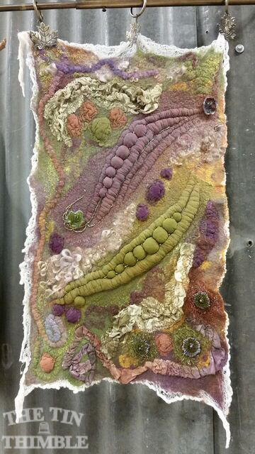 Felting Workshop with Marilou Moschetti at The Tin Thimble