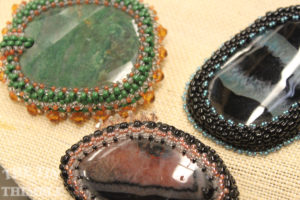 LEVEL 2: Beaded Cabochon Brooch with Jill Fargen @ Loomis | California | United States