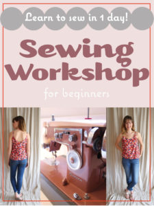1 Day Intensive Sewing Workshop for Beginners with Hannah Arose