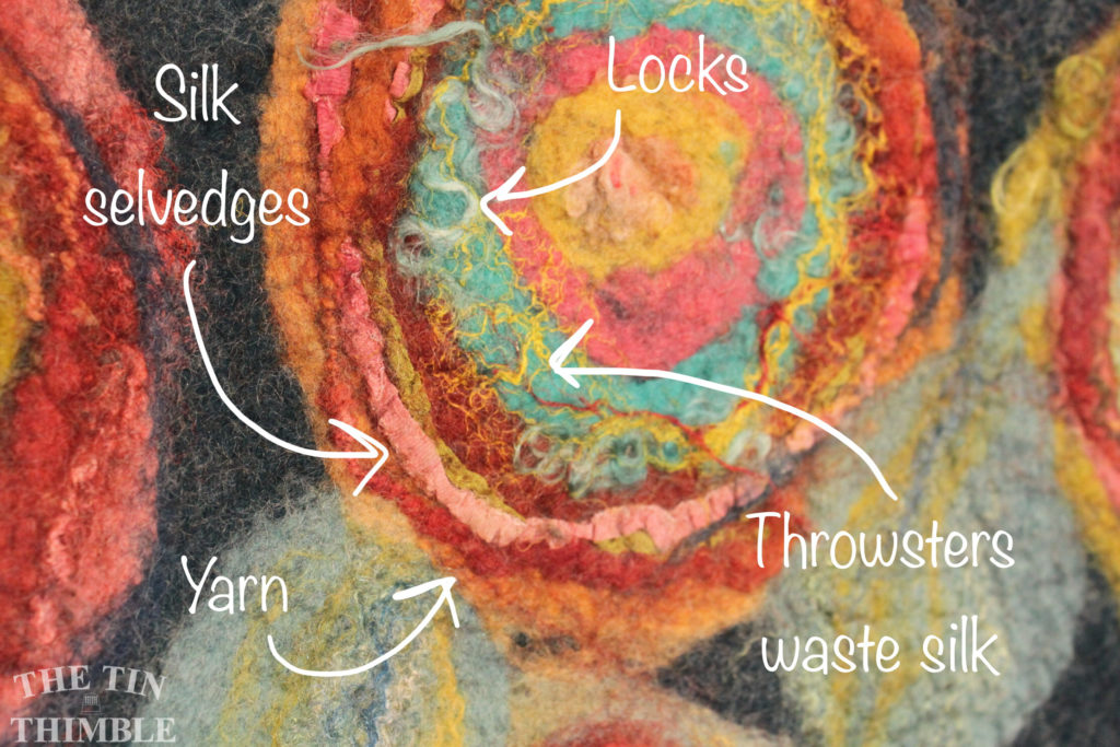 Tips and Tricks for Felting with Embellishment Fibers